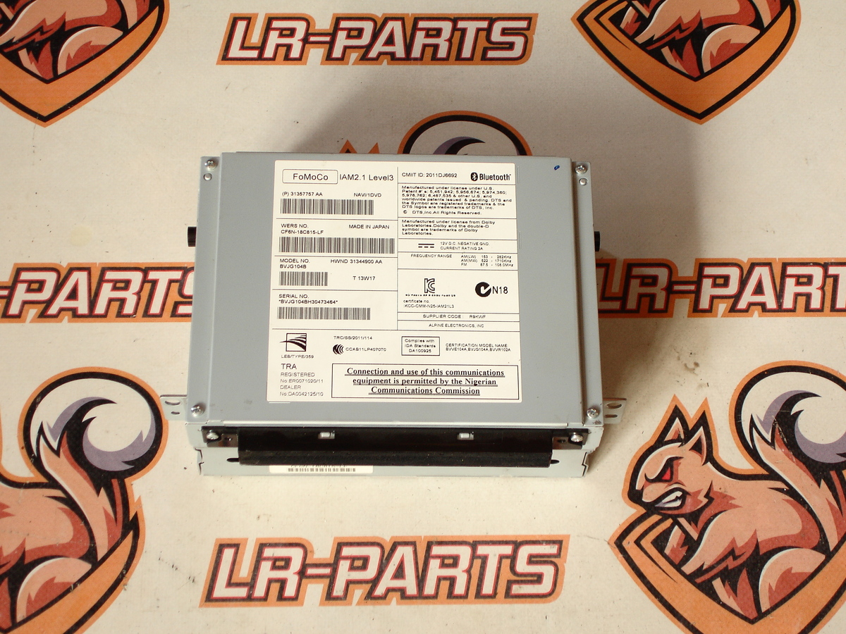 LR087425 Програвач компакт дисків радіо RANGE ROVER L405 13- Б/У